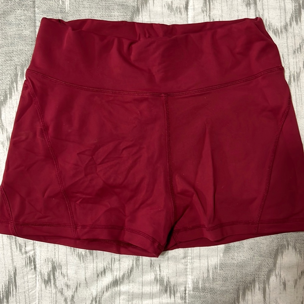 Burgundy Shorts| Size: L